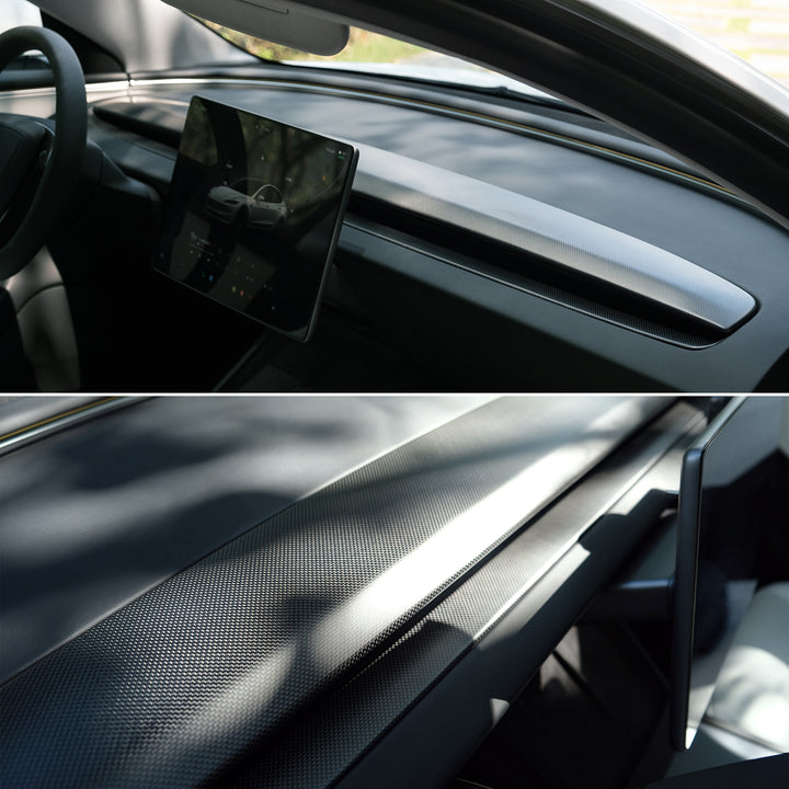 Real Carbon fiber Dashboard cover wrap
