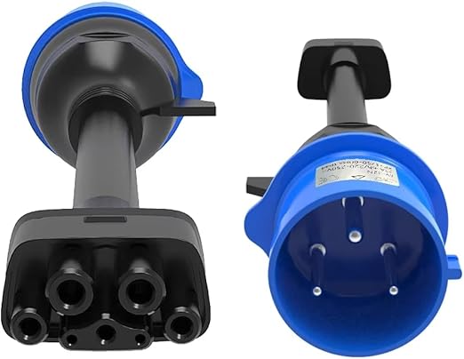 Premium 3-Pin CEE Adapter for Tesla Charger Gen 2 | 32A, 7kW