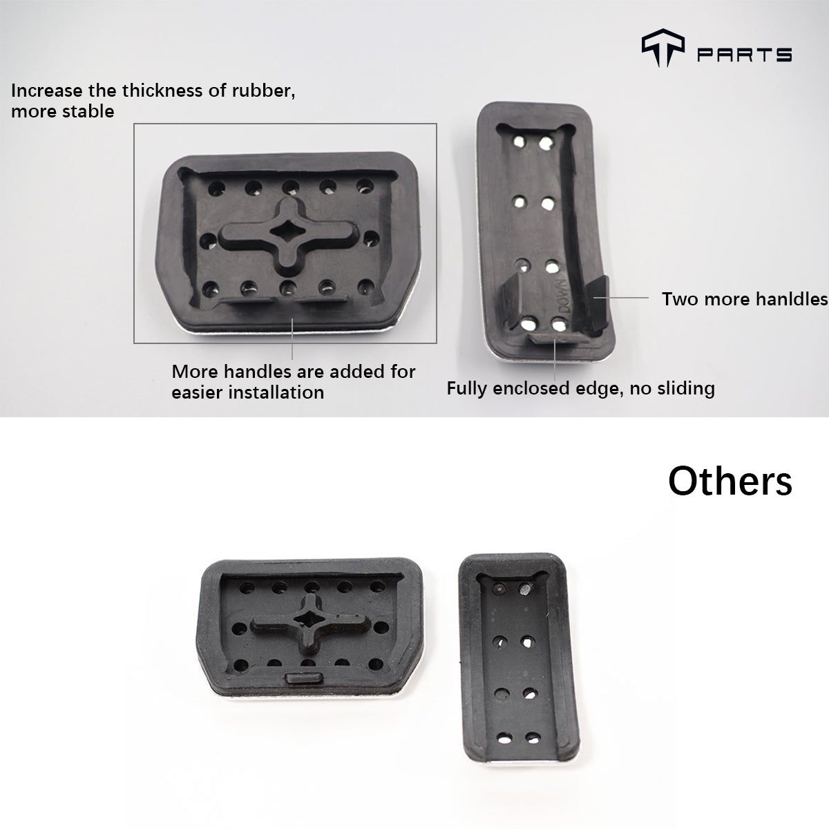 Tparts Aluminium Foot Pedal Model 3/Y