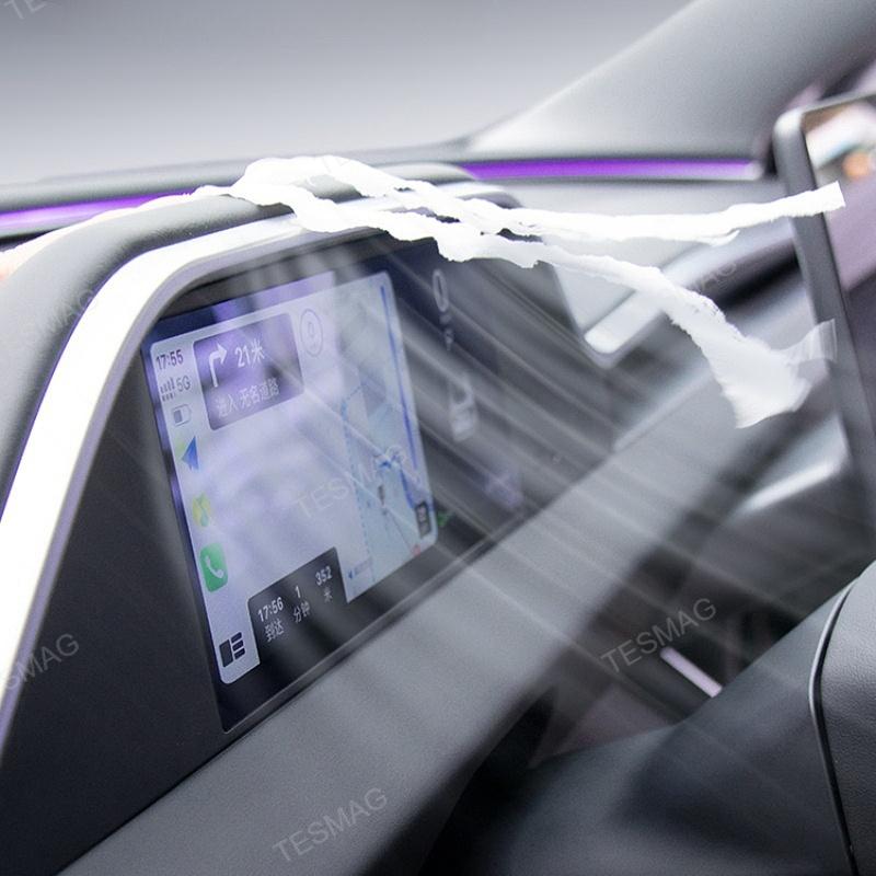Tesla model 3 highland 2024 Apple Carplay/Android integrated instrument cluster display v8.9 ultra
