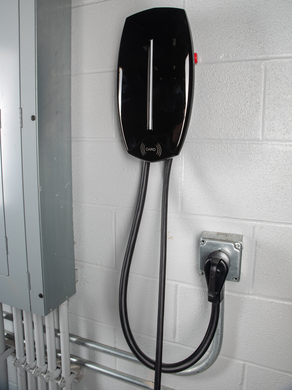 Type2 32A 3-phase / 22KW wall-mounted AC charger ,5M cable