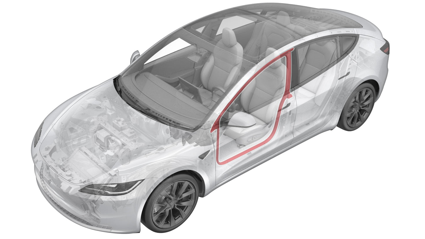 Front Door Seal For TESLA MODEL 3