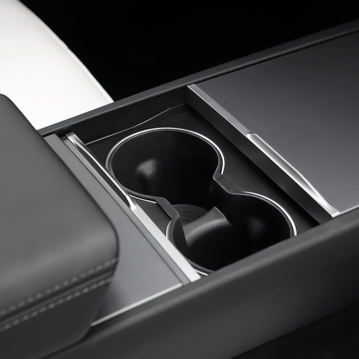 Silicone Console Cup Holder For Tesla Model 3 2024 Highland + Model Y 2025