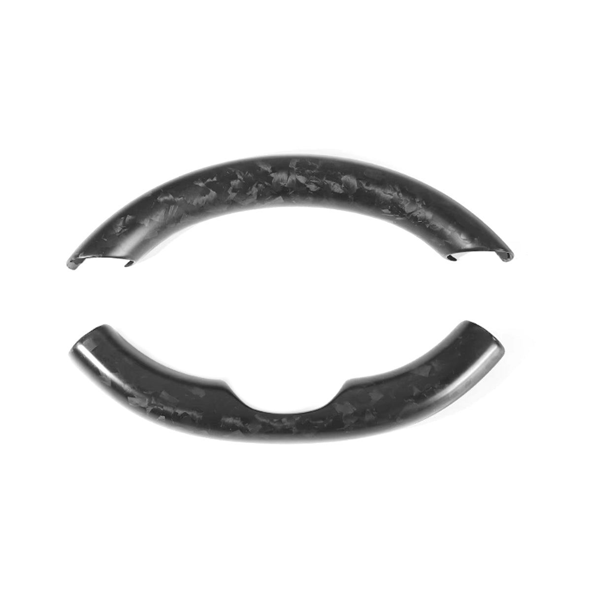 Real Carbon Fiber Steering Wheel Cover For Tesla Model Y Model 3 2021-2023