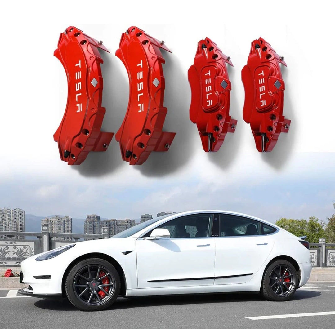 Brake Caliper Covers Kit For Tesla Model 3 2021-2023
