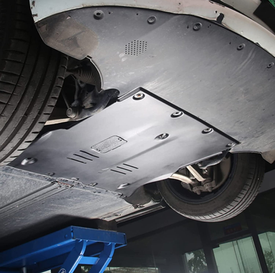 Metallic Engine Under Cover/Skid Plate Compatible With Tesla Model 3&Y 2020 + (One Set)