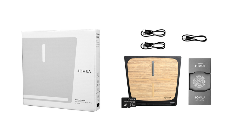 Fast Wireless Charger With Microsd Card 64G Tesla 3 2018/2020 Only