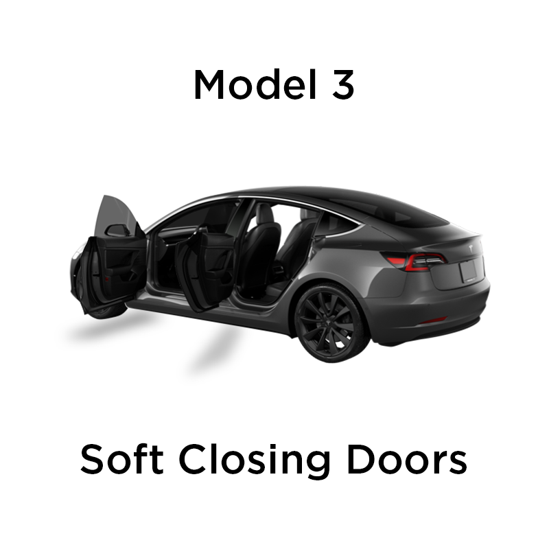 New Tesla Model 3 2024 Highland Soft Closing Doors