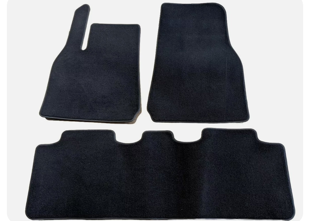 Carpet floor mats For Tesla 3&Y&S