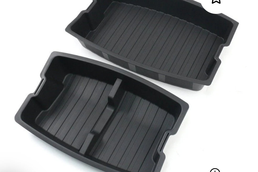 Rear trunk storage box double pcs model 3 highland