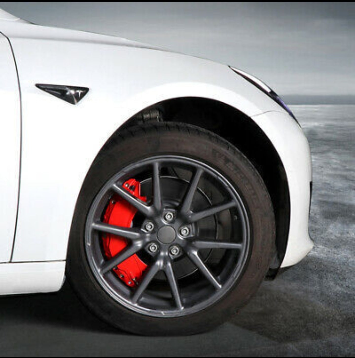 Brake Caliper Covers Kit For Tesla Model 3 2021-2023