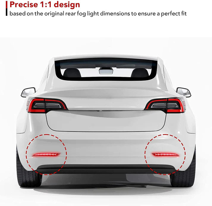 Apply to tesla model Y rear reflector