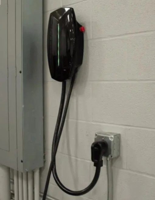 Type1 /J1772 32A / 11.5KW wall-mounted AC charger, 5M cable