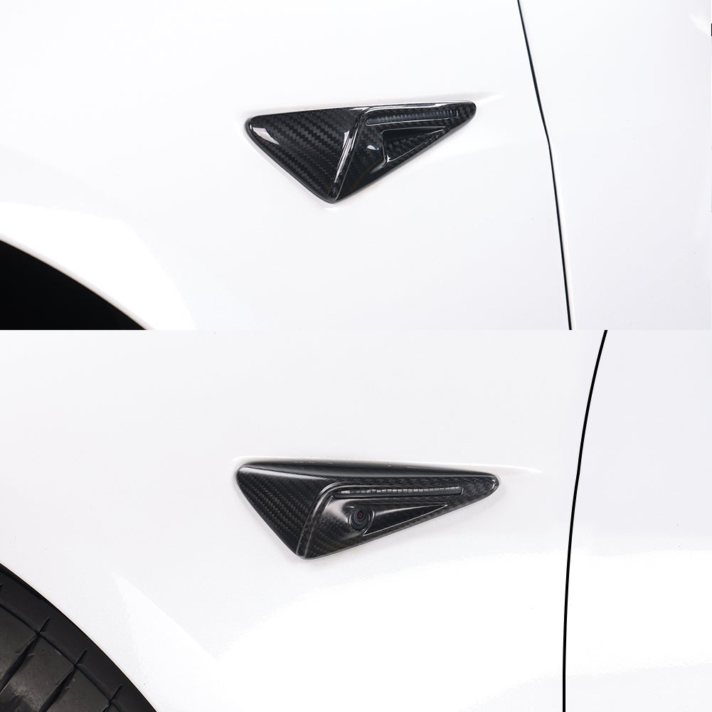 Temai Side Fender Vent For Tesla Model 3/S/X/Y Side Camera Protective Cover