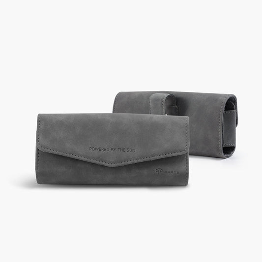 Magnetic Suede Sunglasses Case for Tesla