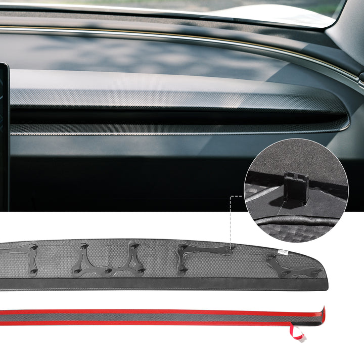 Real Carbon fiber dashboard cover for model 3 Highland 2024