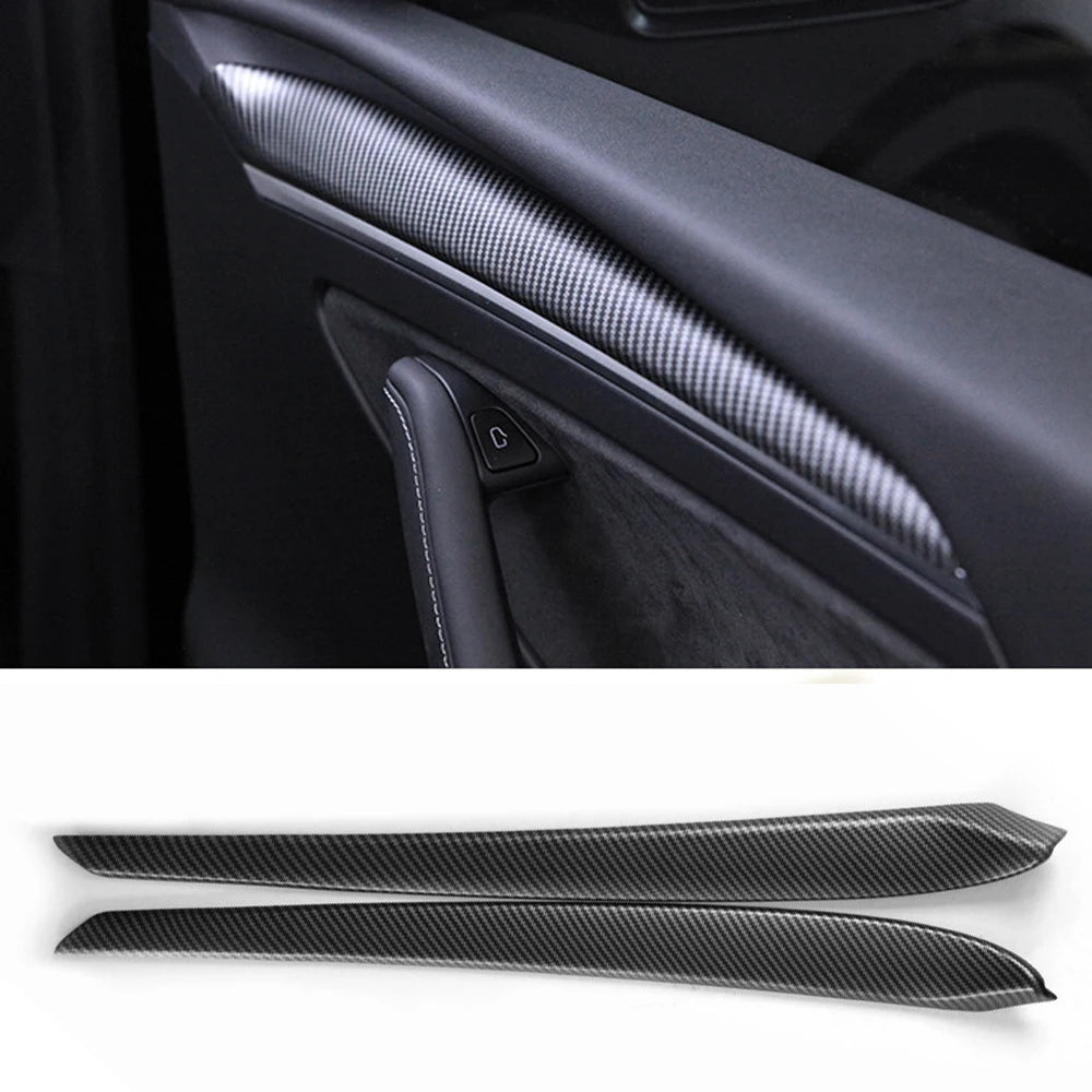 Temai Carbon Fibre Door Trims Model 3/Y