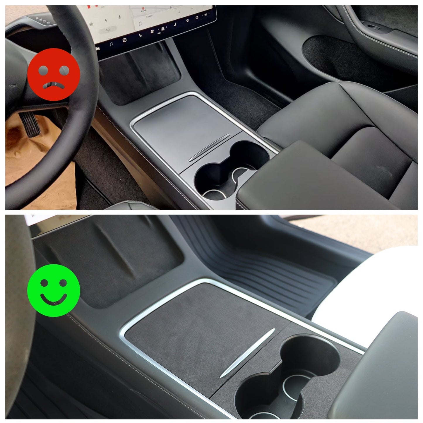 Tparts Premium Console Cover For Model 3/Y 2021+