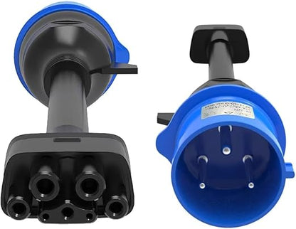 Premium 3-Pin CEE Adapter for Tesla Charger Gen 2 | 32A, 7kW