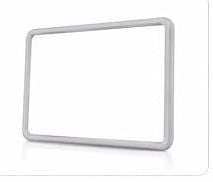 Silicone protective frame for the Leopard 7 screen