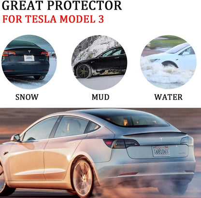 Tesla Model 3  Mud Flaps Front Rear Splash Guards Fender Kit