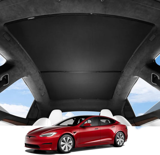 ROOF GLASS SUN SHADES FOR TESLA MODEL S