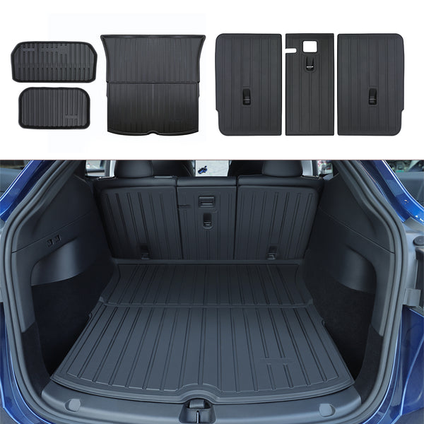 All-Weather Cargo Liners Set For Tesla Model 3 Highland + Model Y Juniper 2025