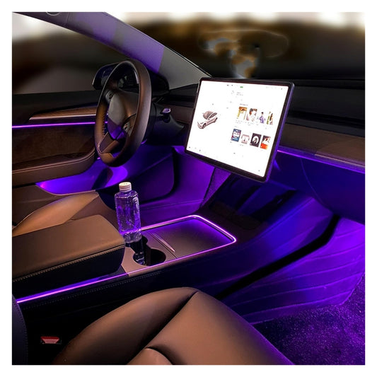 Temai colored LED lights designed to light up the footwell and trunk 3pcs