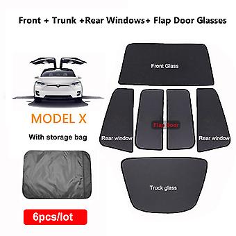 Window And Roof Sun Shades For Tesla Model X