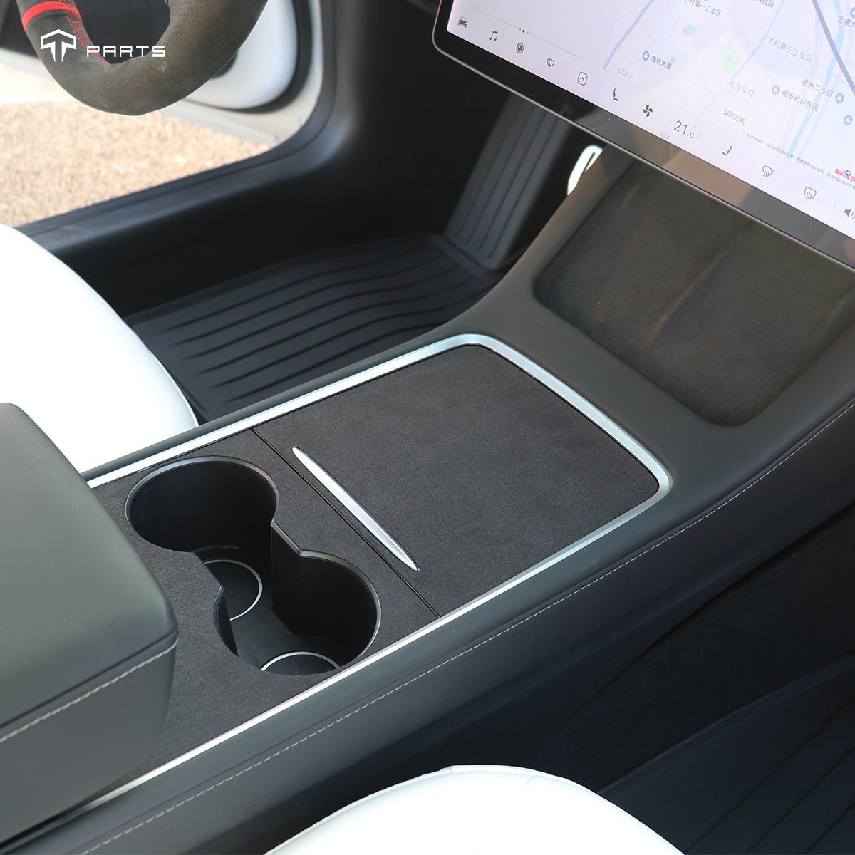 Tparts Premium Console Cover For Model 3/Y 2021+