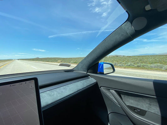 Alcantara Dash Board Sticker For Model 3/Y