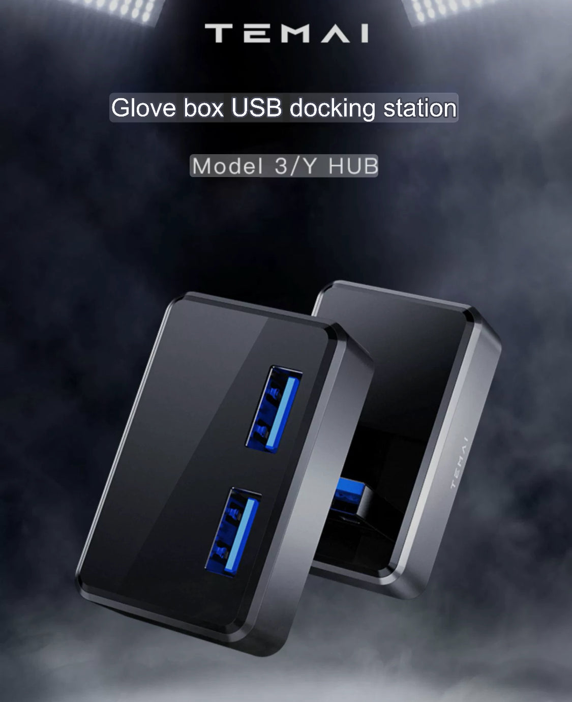 Temai Gloves Box Usb Docking Station