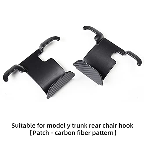 Model Y trunk seat hook carbon fiber