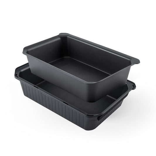 Dual-Layer Under Seat Storage Drawer For Tesla Model Y