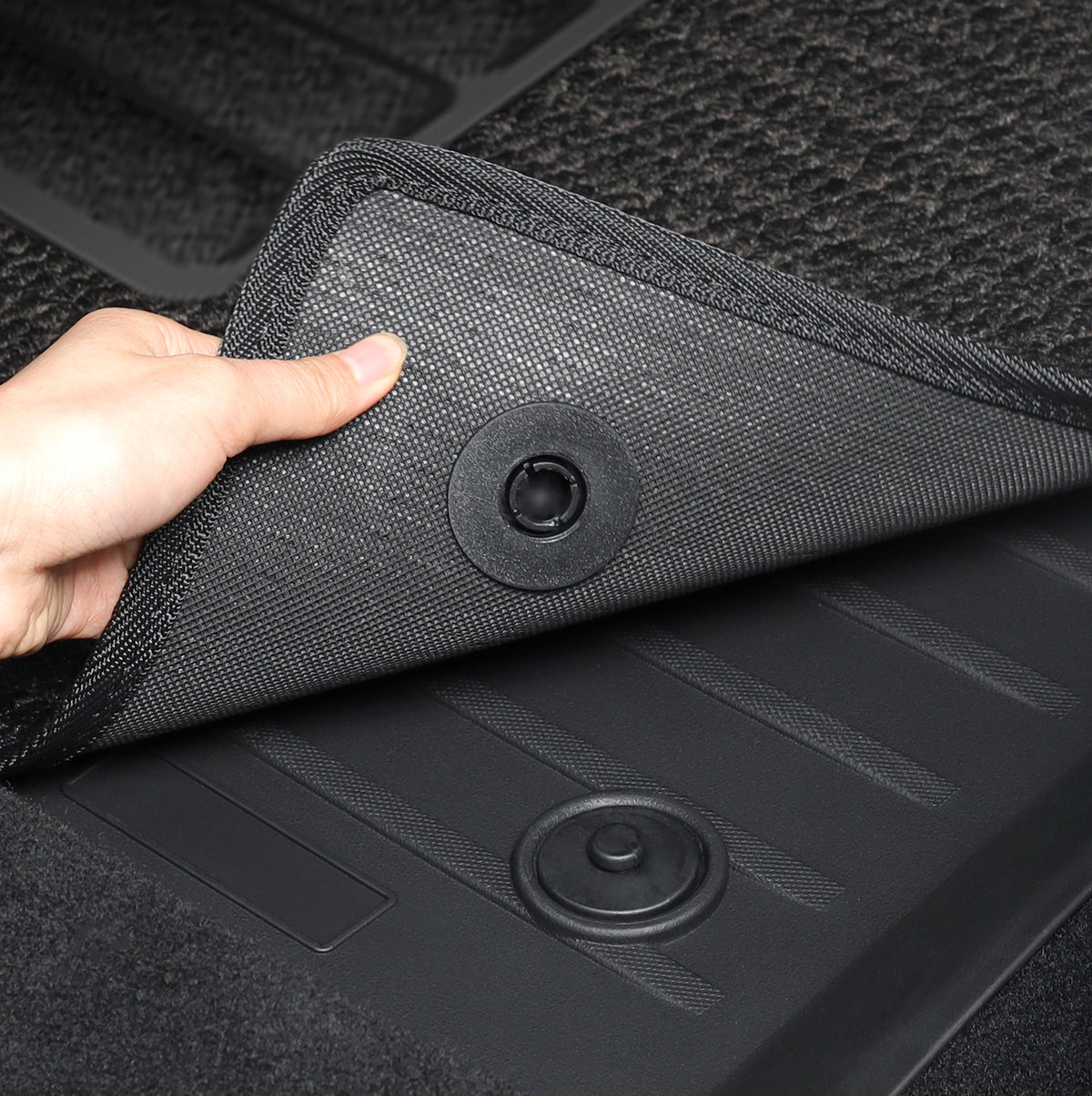 Dual Layer Eco-Friendly All Weather Interior Liners For Model 3 And Highland Model