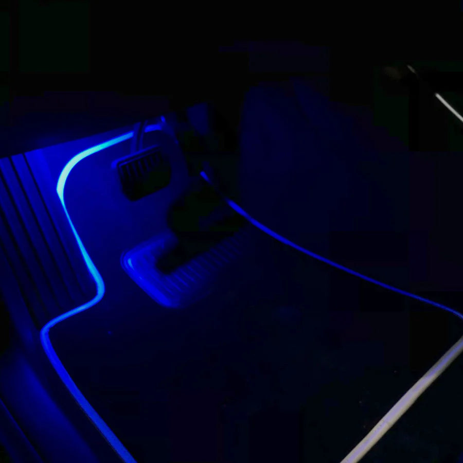 Temai colored LED lights designed to light up the footwell and trunk 3pcs