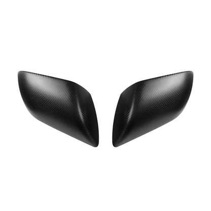 Temai Real Carbon Exterior Rear View Side Mirror Guard Cover Trim For Model 3/Y