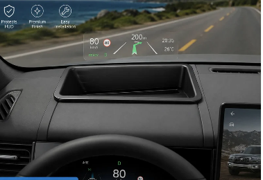 Protective Frame LHD Head Up Display Shield Cover For Leopard 7