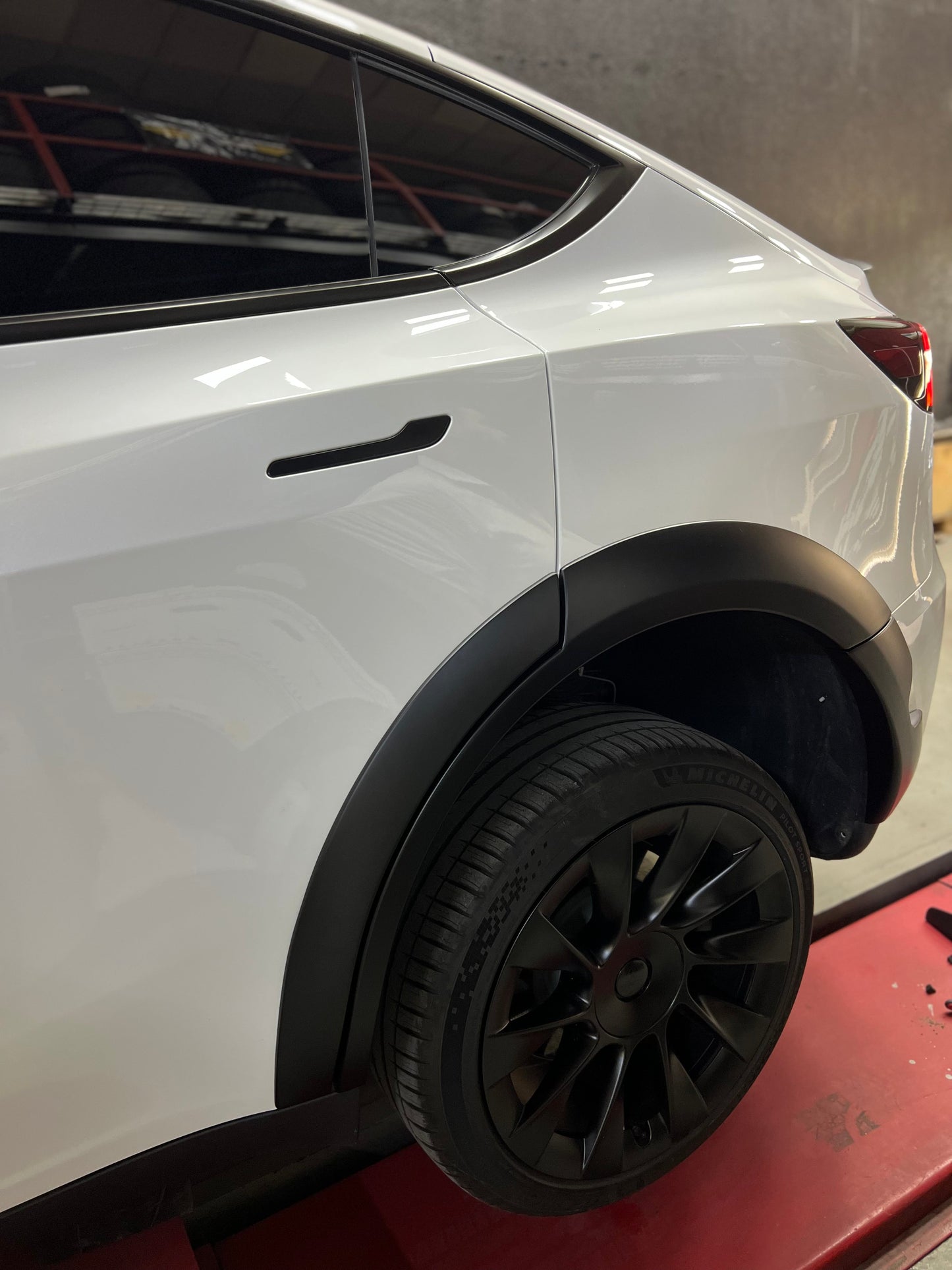 Abs Wide Body Kit For Tesla Model Y 2020-2022 Only With Sensors