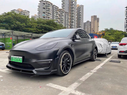 Abs Wide Body Kit For Tesla Model Y 2020-2022 Only With Sensors