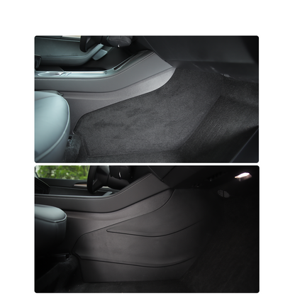 Anti-Kick Tpe Mat For Side Of Console For Model 3/Y