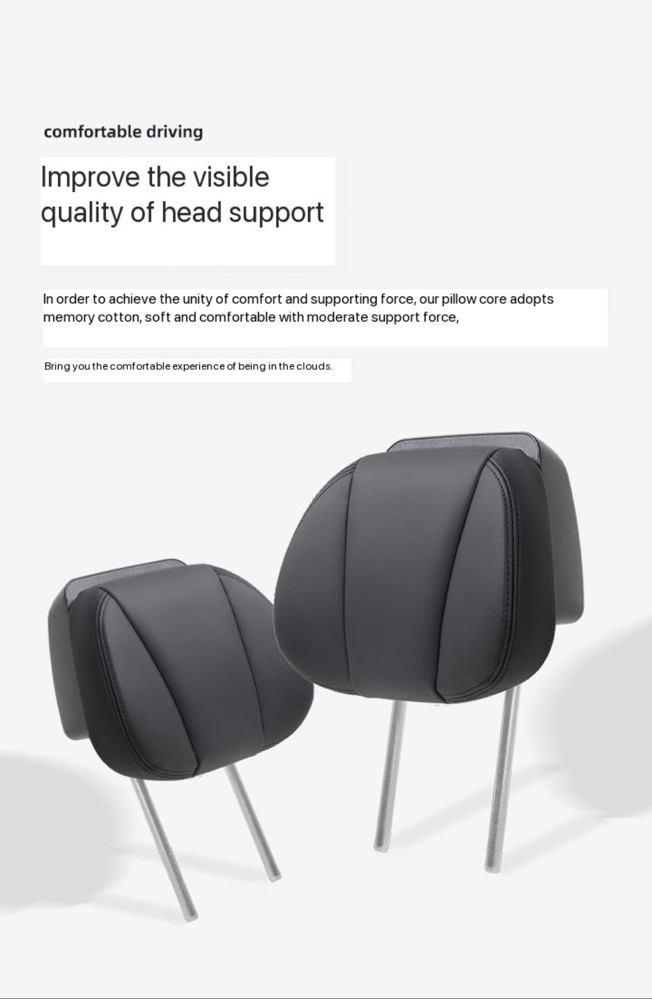 Tesla 3 & Y Upgraded Headrest