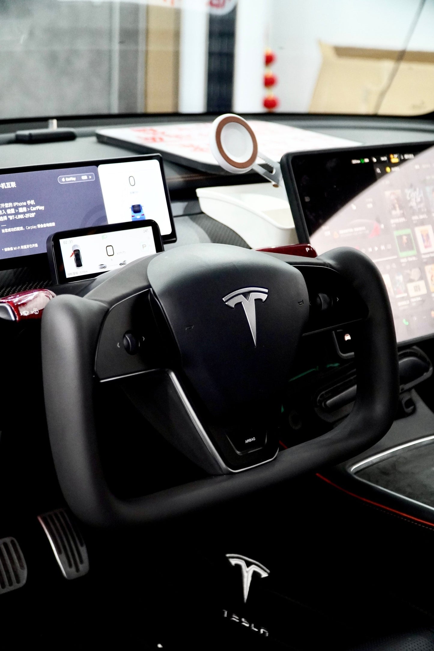 Tesla Model 3/Y Yoke/Plaid Steering Wheel