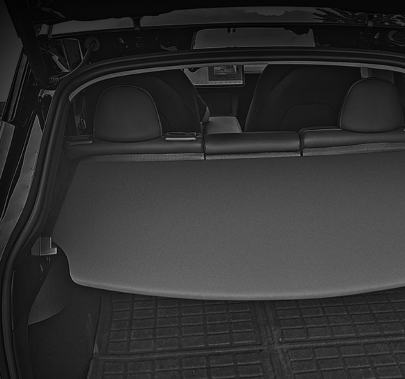 Rear Trunk Cargo Cover Customized For Model Y Till June 2022